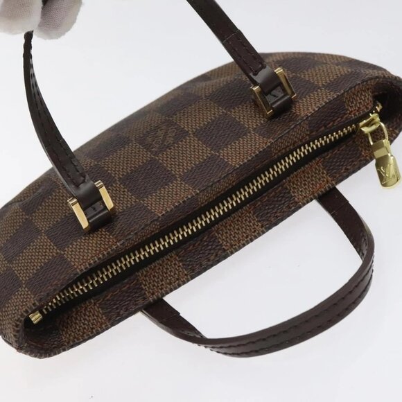 LOUIS VUITTON Damier Ebene Manosque GM Accessory Pouch N51120 LV Auth 114977 - Picture 7 of 16